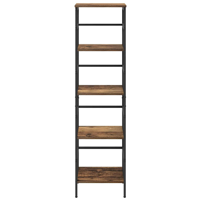 Raft pentru cărți Lemn Vechi 40 x 29,5 x 149 cm Lemn compozit - WALTI WALTI