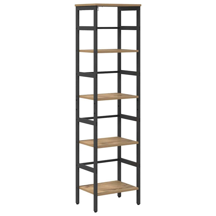 Raft pentru cărți Stejar Artizanal 40 x 29,5 x 149 cm - WALTI WALTI