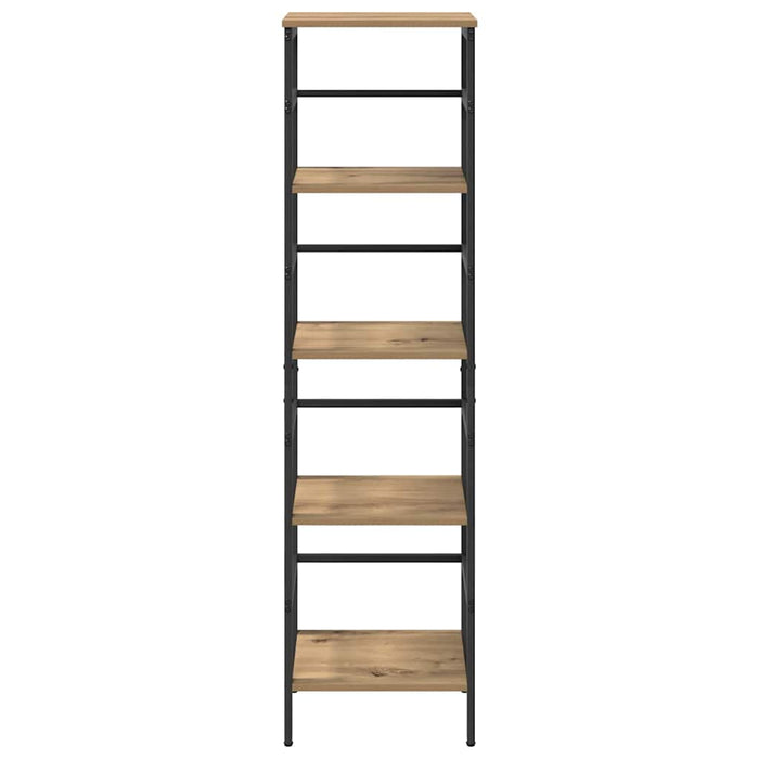 Raft pentru cărți Stejar Artizanal 40 x 29,5 x 149 cm - WALTI WALTI