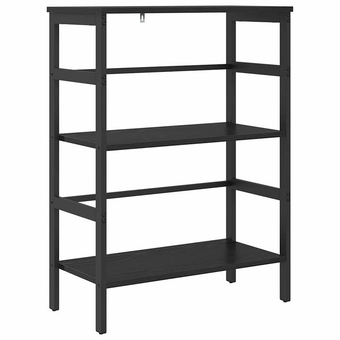 Raft pentru cărți Stejar Negru 60 x 29,5 x 81 cm Lemn compozit - WALTI WALTI