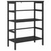 Raft pentru cărți Stejar Negru 60 x 29,5 x 81 cm Lemn compozit - WALTI WALTI