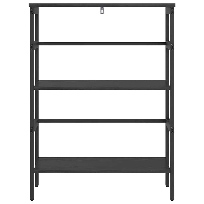 Raft pentru cărți Stejar Negru 60 x 29,5 x 81 cm Lemn compozit - WALTI WALTI
