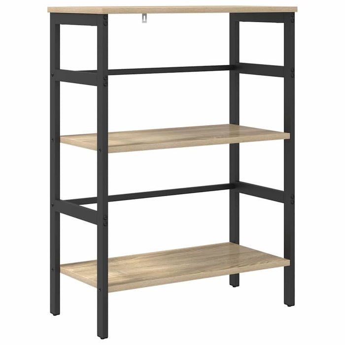 Raft pentru cărți Stejar Sonoma 60 x 29,5 x 81 cm Lemn compozit - WALTI WALTI