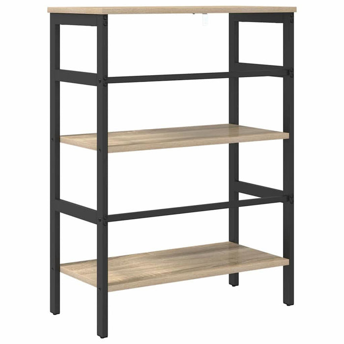Raft pentru cărți Stejar Sonoma 60 x 29,5 x 81 cm Lemn compozit - WALTI WALTI