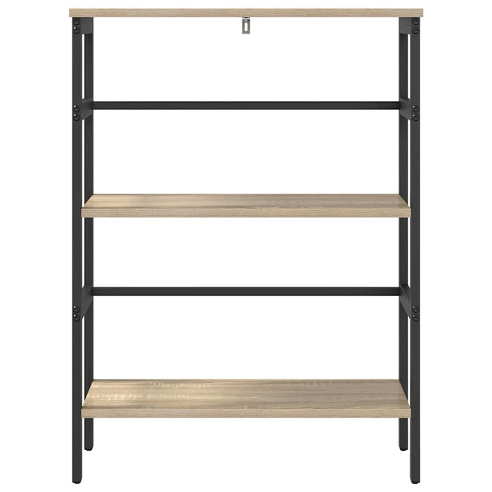 Raft pentru cărți Stejar Sonoma 60 x 29,5 x 81 cm Lemn compozit - WALTI WALTI