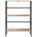 Raft pentru cărți Stejar Sonoma 60 x 29,5 x 81 cm Lemn compozit - WALTI WALTI