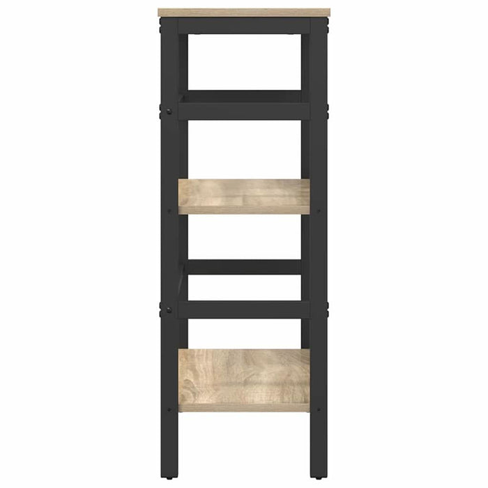 Raft pentru cărți Stejar Sonoma 60 x 29,5 x 81 cm Lemn compozit - WALTI WALTI