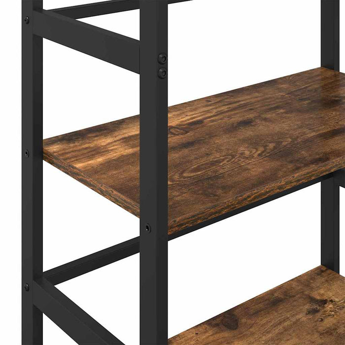Raft pentru cărți Stejar fumuriu 60 x 29,5 x 81 cm - WALTI WALTI