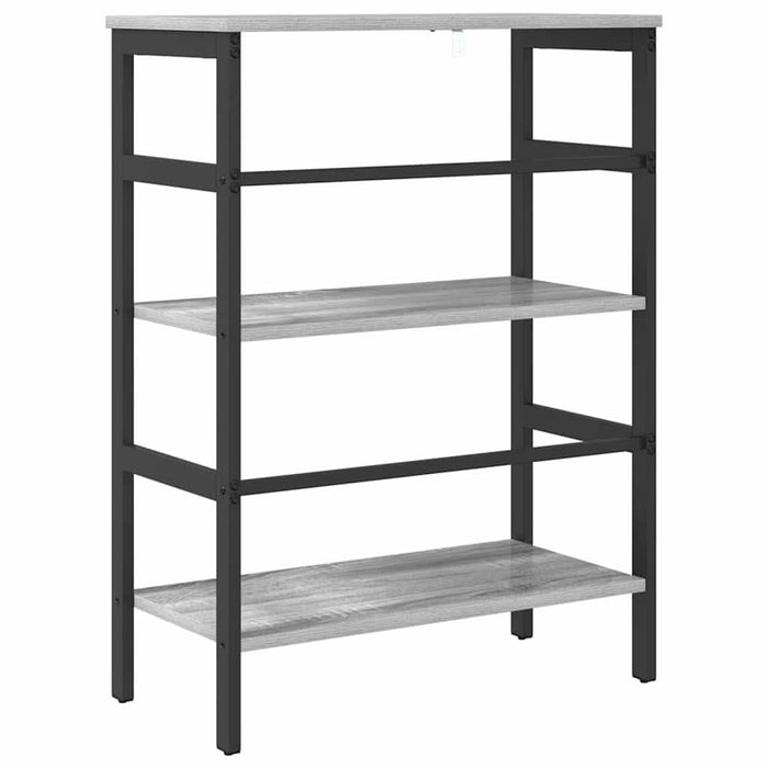 Raft pentru cărți Gri Sonoma 60 x 29,5 x 81 cm Lemn compozit - WALTI WALTI