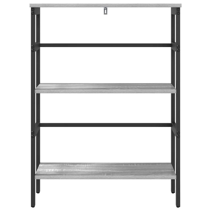 Raft pentru cărți Gri Sonoma 60 x 29,5 x 81 cm Lemn compozit - WALTI WALTI