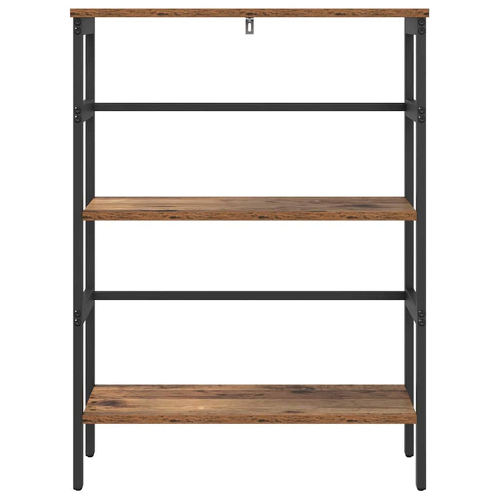 Raft pentru cărți Lemn Vechi 60 x 29,5 x 81 cm Lemn compozit - WALTI WALTI