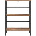 Raft pentru cărți Lemn Vechi 60 x 29,5 x 81 cm Lemn compozit - WALTI WALTI