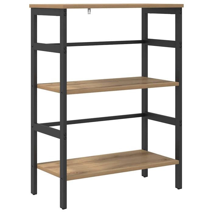 Raft pentru cărți Stejar Artizanal 60 x 29,5 x 81 cm - WALTI WALTI