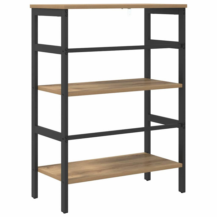 Raft pentru cărți Stejar Artizanal 60 x 29,5 x 81 cm - WALTI WALTI