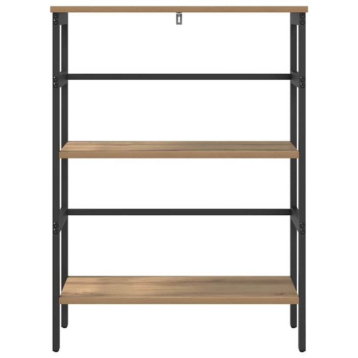Raft pentru cărți Stejar Artizanal 60 x 29,5 x 81 cm - WALTI WALTI