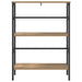 Raft pentru cărți Stejar Artizanal 60 x 29,5 x 81 cm - WALTI WALTI