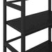 Raft pentru cărți Stejar Negru 60 x 29,5 x 115 cm Lemn compozit - WALTI WALTI