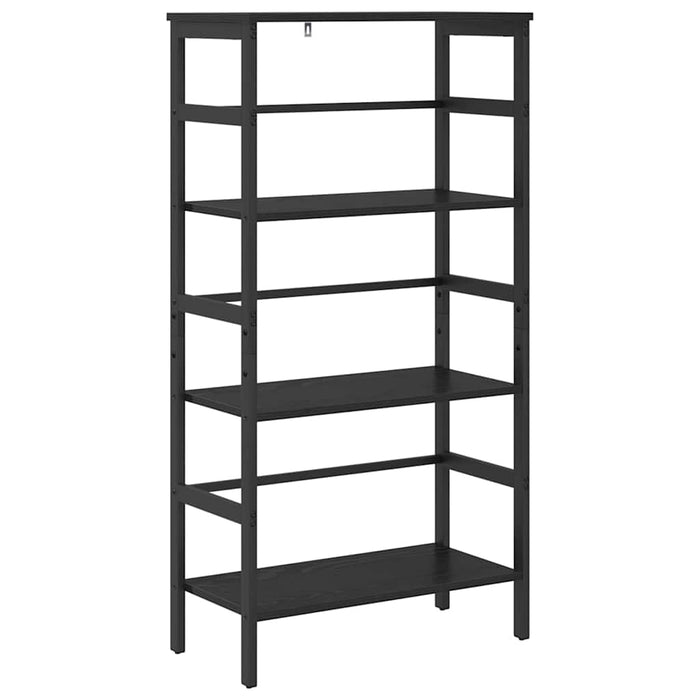 Raft pentru cărți Stejar Negru 60 x 29,5 x 115 cm Lemn compozit - WALTI WALTI