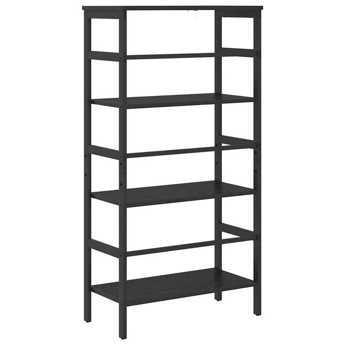Raft pentru cărți Stejar Negru 60 x 29,5 x 115 cm Lemn compozit - WALTI WALTI