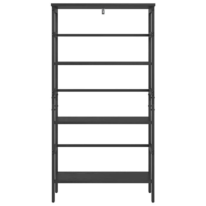 Raft pentru cărți Stejar Negru 60 x 29,5 x 115 cm Lemn compozit - WALTI WALTI