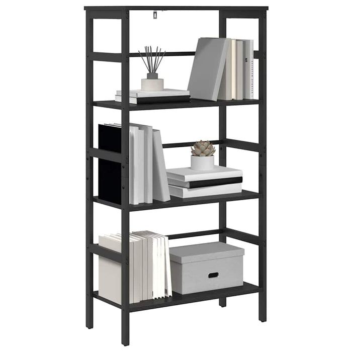 Raft pentru cărți Stejar Negru 60 x 29,5 x 115 cm Lemn compozit - WALTI WALTI