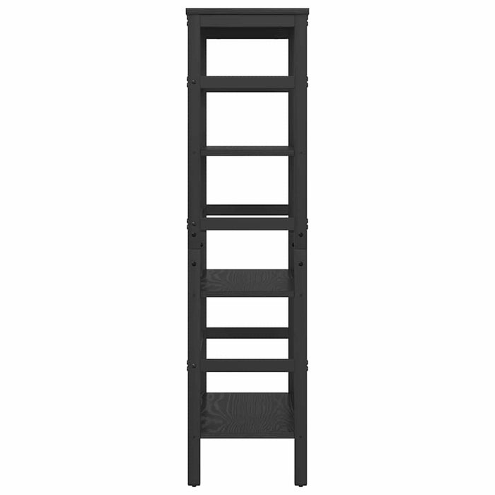 Raft pentru cărți Stejar Negru 60 x 29,5 x 115 cm Lemn compozit - WALTI WALTI