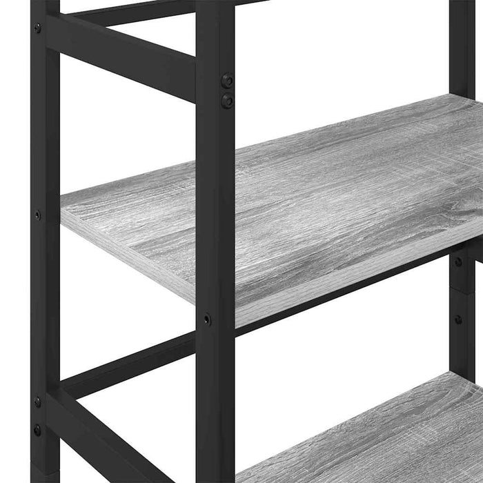 Raft pentru cărți Gri Sonoma 60 x 29,5 x 115 cm Lemn compozit - WALTI WALTI