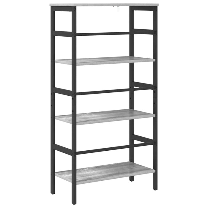 Raft pentru cărți Gri Sonoma 60 x 29,5 x 115 cm Lemn compozit - WALTI WALTI