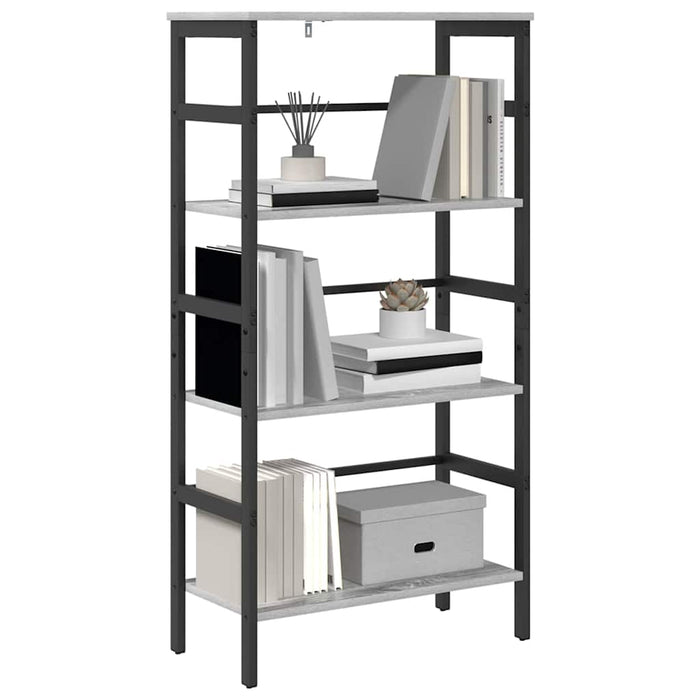 Raft pentru cărți Gri Sonoma 60 x 29,5 x 115 cm Lemn compozit - WALTI WALTI