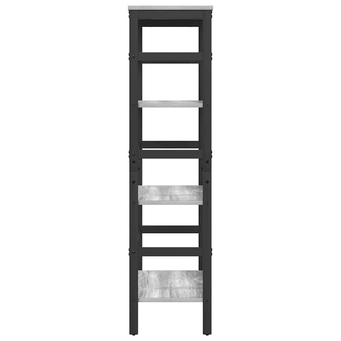 Raft pentru cărți Gri Sonoma 60 x 29,5 x 115 cm Lemn compozit - WALTI WALTI