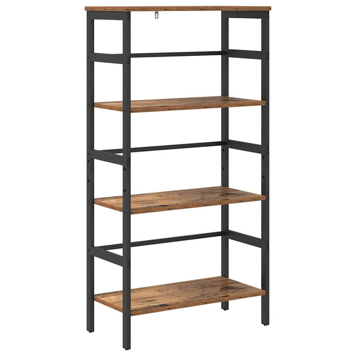 Raft pentru cărți Lemn Vechi 60 x 29,5 x 115 cm Lemn compozit - WALTI WALTI