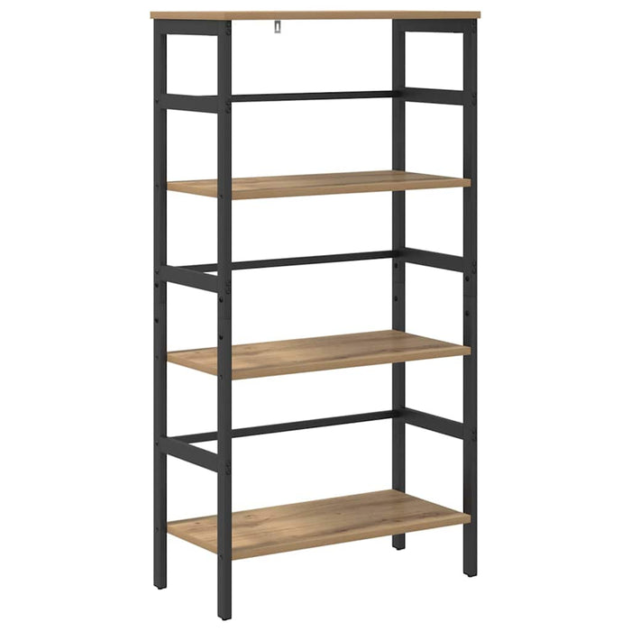 Raft pentru cărți Stejar Artizanal 60 x 29,5 x 115 cm - WALTI WALTI