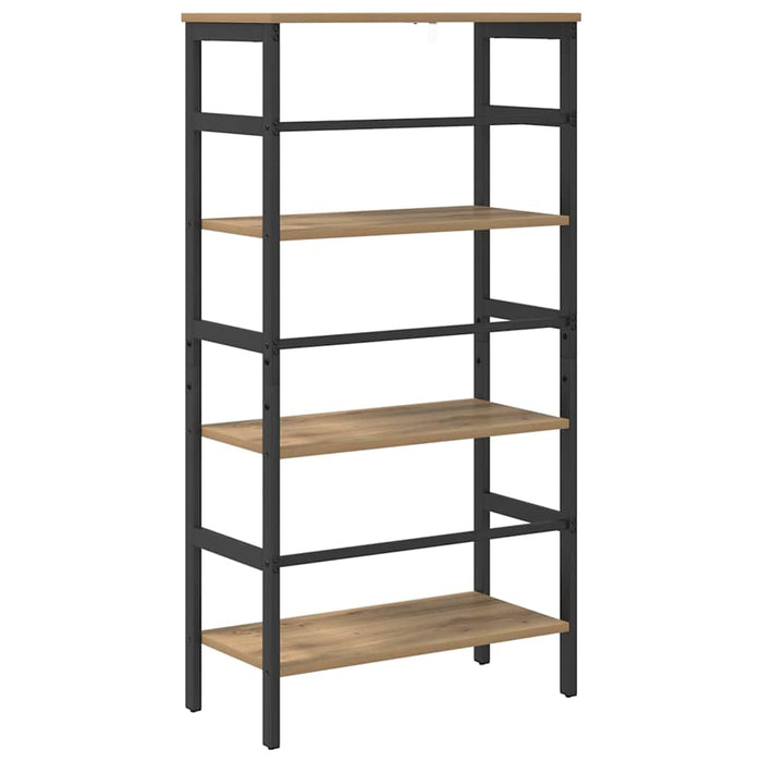 Raft pentru cărți Stejar Artizanal 60 x 29,5 x 115 cm - WALTI WALTI