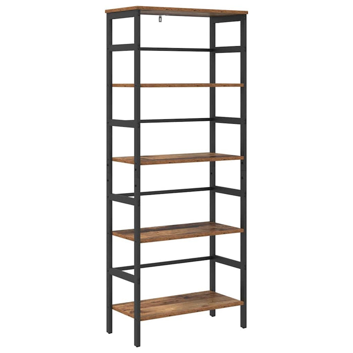 Raft pentru cărți Lemn Vechi 60 x 29,5 x 149 cm Lemn compozit - WALTI WALTI