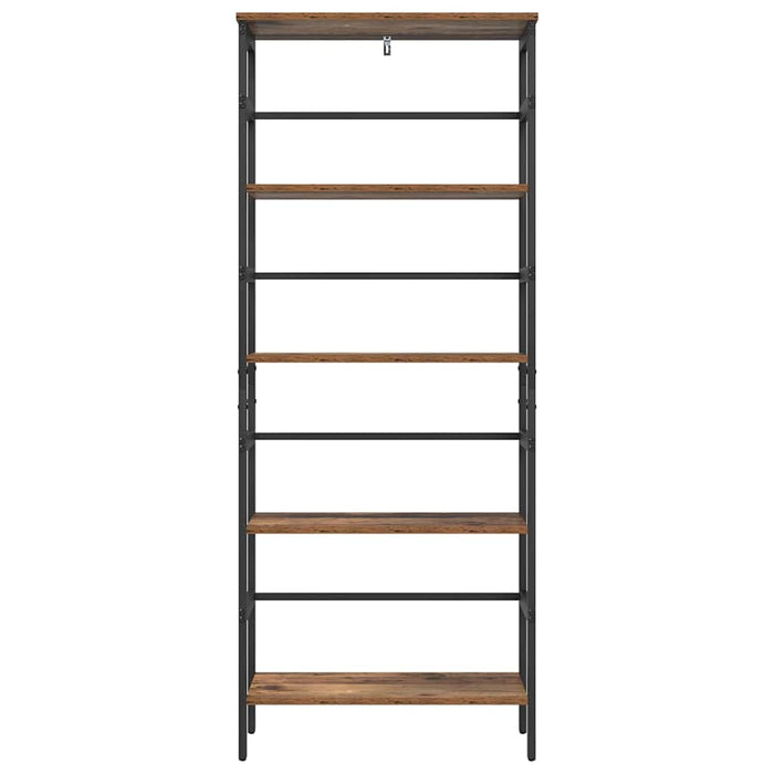 Raft pentru cărți Lemn Vechi 60 x 29,5 x 149 cm Lemn compozit - WALTI WALTI