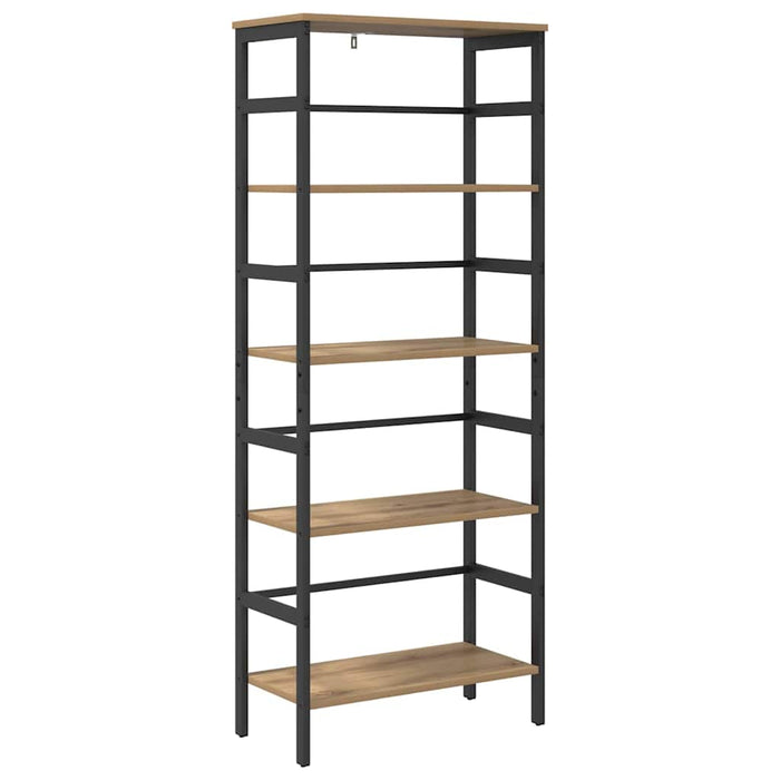 Raft pentru cărți Stejar Artizanal 60 x 29,5 x 149 cm - WALTI WALTI