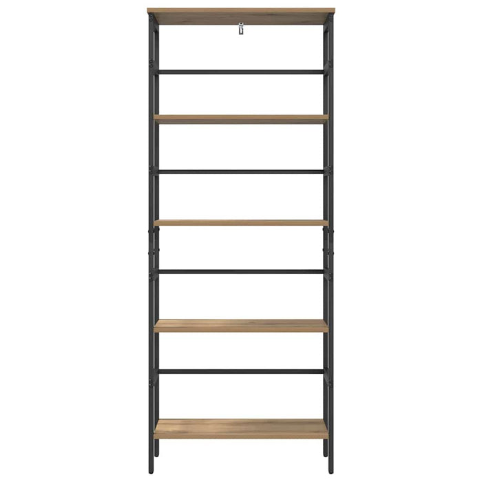 Raft pentru cărți Stejar Artizanal 60 x 29,5 x 149 cm - WALTI WALTI