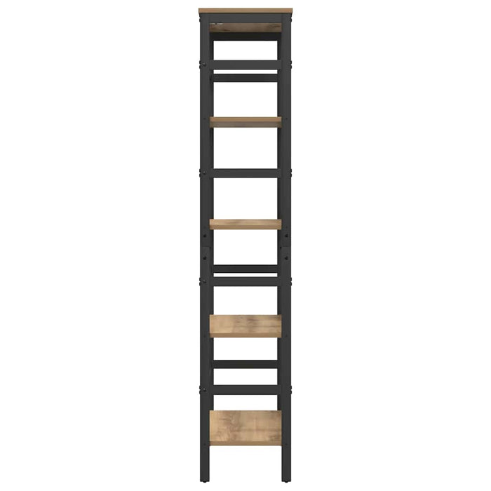 Raft pentru cărți Stejar Artizanal 60 x 29,5 x 149 cm - WALTI WALTI
