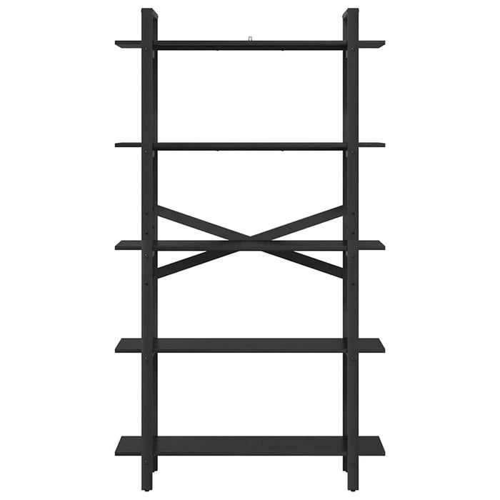 Raft pentru cărți Stejar Negru 100 x 33,5 x 178 cm - WALTI WALTI