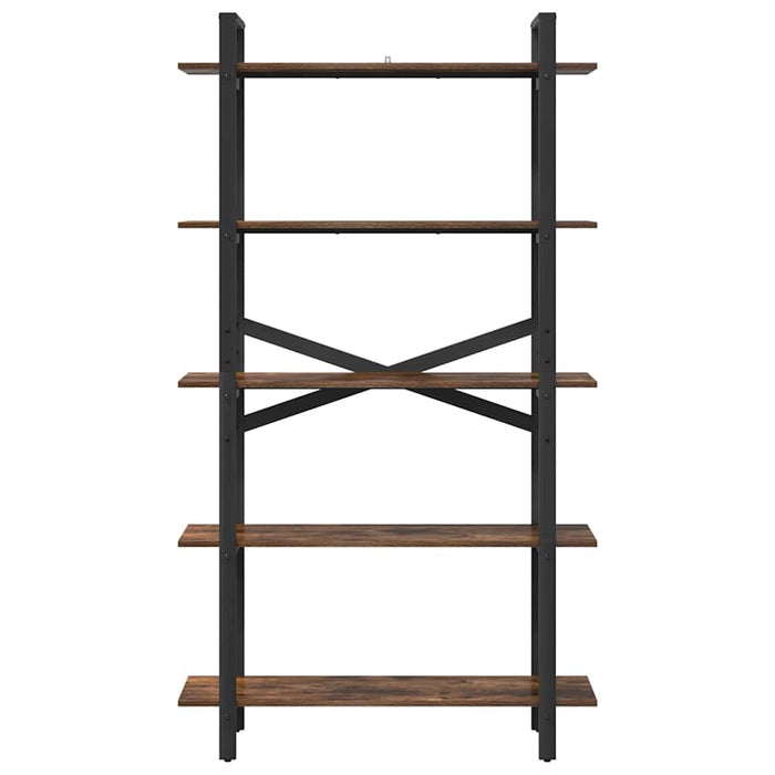 Raft pentru cărți Stejar fumuriu 100 x 33,5 x 178 cm - WALTI WALTI