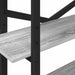 Raft pentru cărți Gri Sonoma 100 x 33,5 x 178 cm Lemn compozit - WALTI WALTI