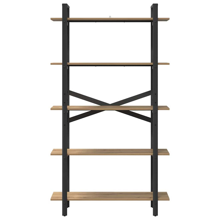 Raft pentru cărți Stejar Artizanal 100 x 33,5 x 178 cm - WALTI WALTI