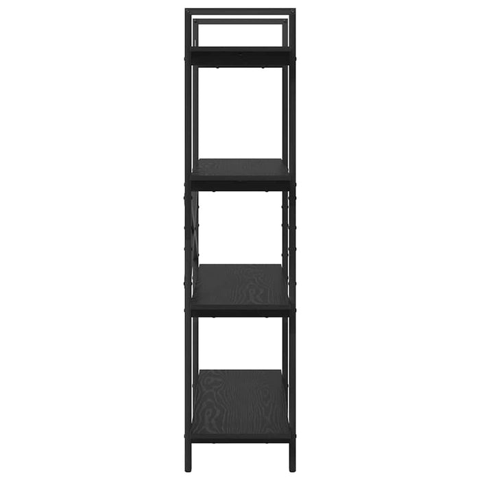 Raft pentru cărți Stejar Negru 100 x 33,5 x 140 cm - WALTI WALTI