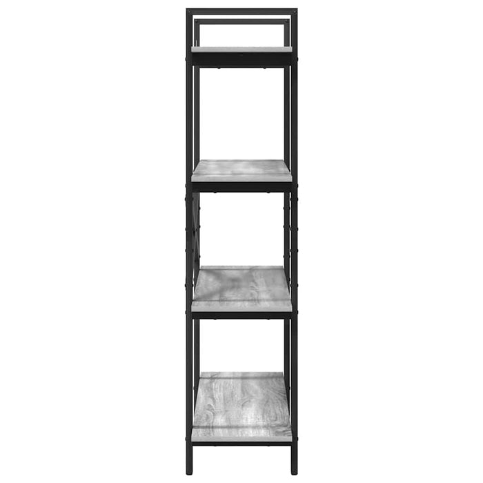 Raft pentru cărți Gri Sonoma 100 x 33,5 x 140 cm Lemn compozit - WALTI WALTI