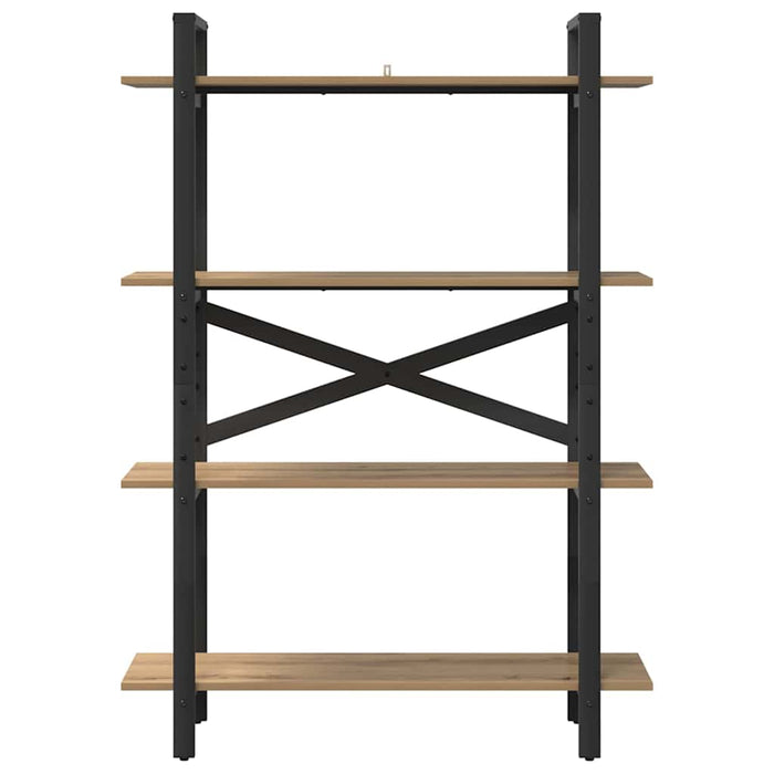 Raft pentru cărți Stejar Artizanal 100 x 33,5 x 140 cm - WALTI WALTI