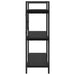 Raft pentru cărți Stejar Negru 100 x 33,5 x 102 cm - WALTI WALTI