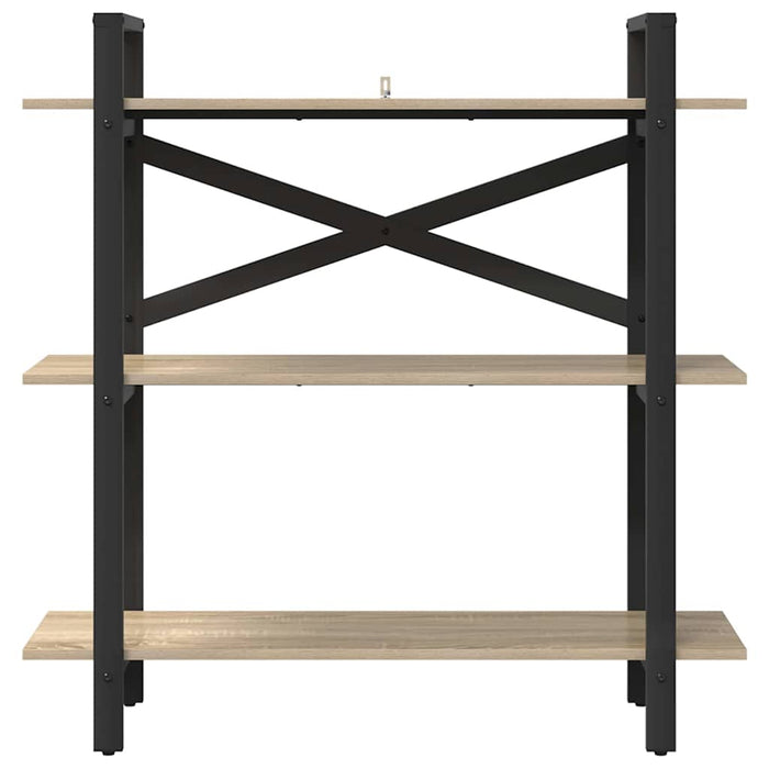 Raft pentru cărți Stejar Sonoma 100 x 33,5 x 102 cm - WALTI WALTI