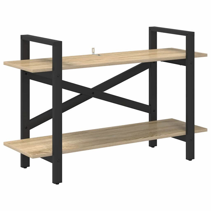 Raft pentru cărți Stejar Sonoma 100 x 33,5 x 64 cm - WALTI WALTI
