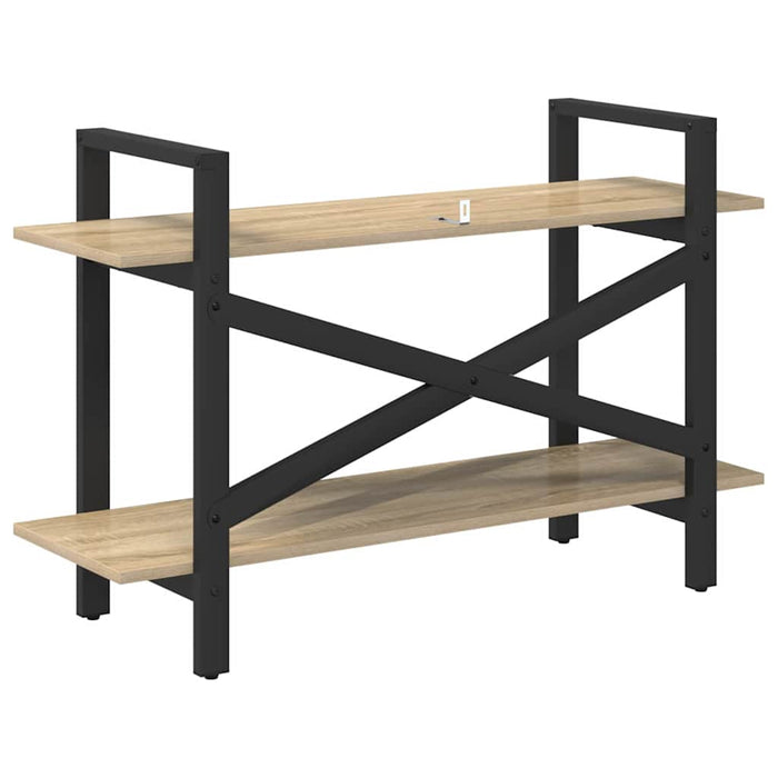 Raft pentru cărți Stejar Sonoma 100 x 33,5 x 64 cm - WALTI WALTI