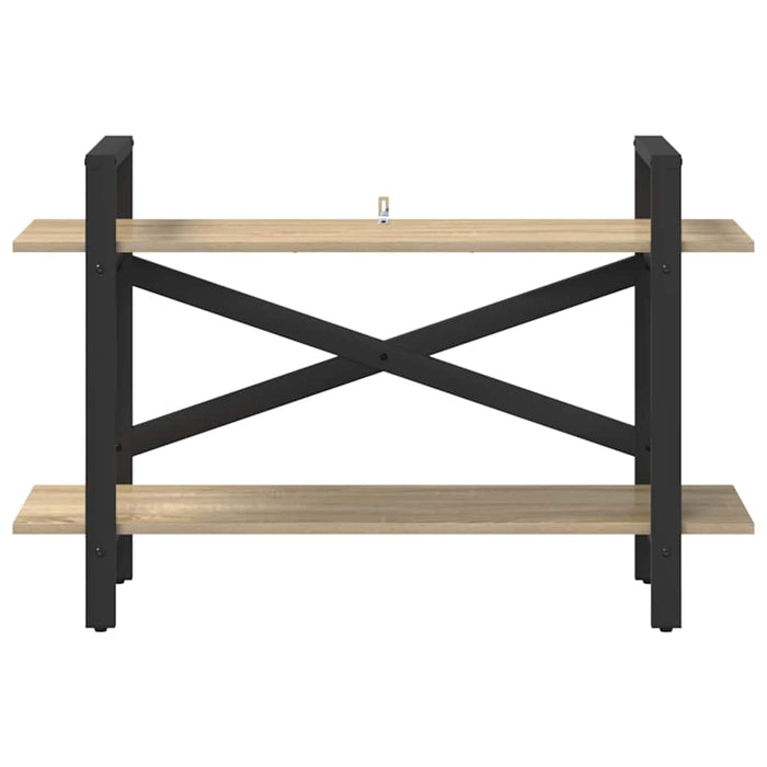 Raft pentru cărți Stejar Sonoma 100 x 33,5 x 64 cm - WALTI WALTI